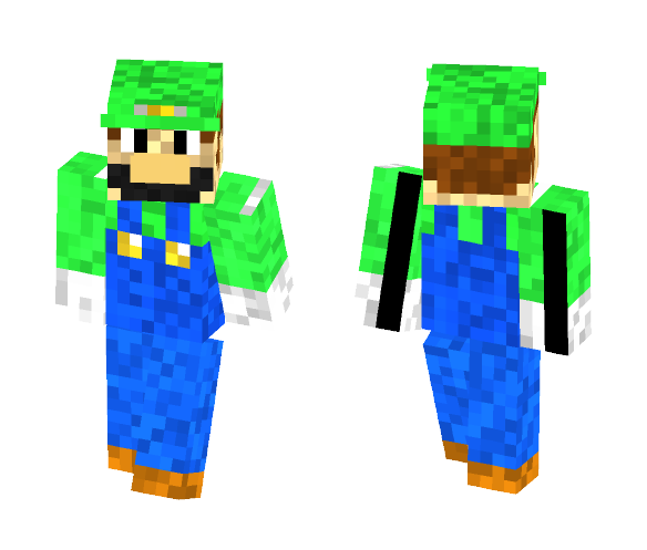 Media Universe Skins | Luigi - Male Minecraft Skins - image 1