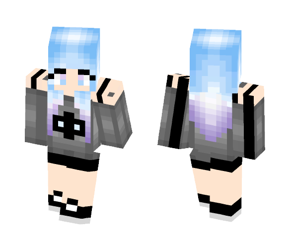 Pastel Skin DDLG - Female Minecraft Skins - image 1