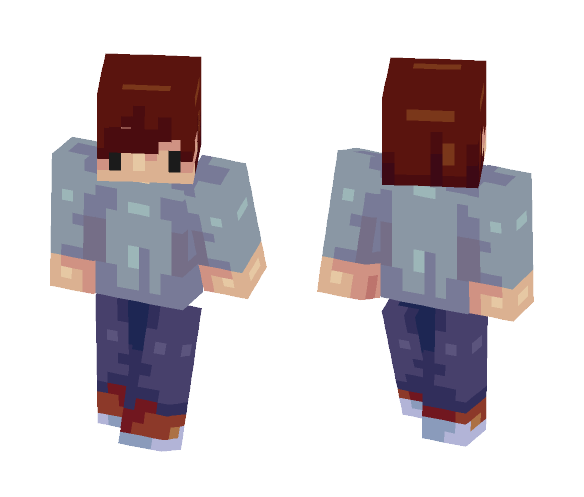Dont Mind Me Just a Test - Male Minecraft Skins - image 1