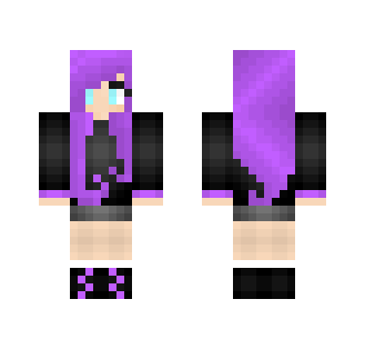 Purple Hair Girl(?)