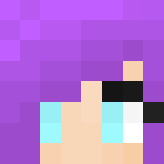 Purple Hair Girl(?) - Color Haired Girls Minecraft Skins - image 3