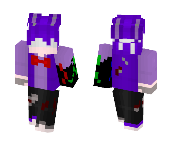 [FNAF] Withered Bonnie Human - Male Minecraft Skins - image 1