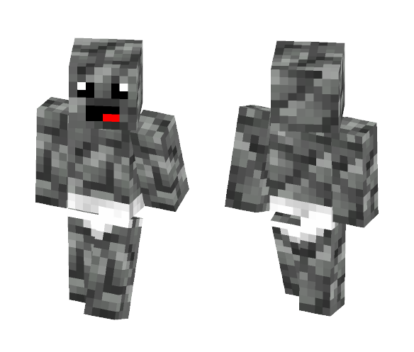 Cobble baby *sings* - Baby Minecraft Skins - image 1