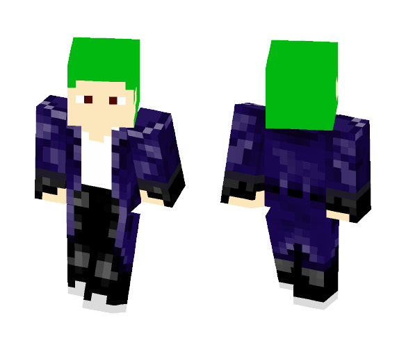 Green hair - Male Minecraft Skins - image 1