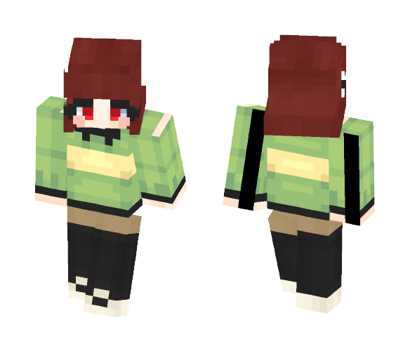 .:Thea:. ღ Chara (UNDERTALE) ღ - Female Minecraft Skins - image 1