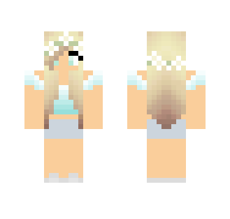 Cute crystal girl - Cute Girls Minecraft Skins - image 2