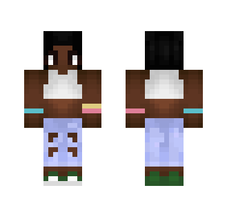 racism is the worst | mieow - Female Minecraft Skins - image 2