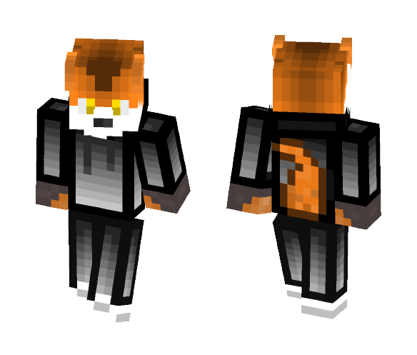Fire Husky - Male Minecraft Skins - image 1