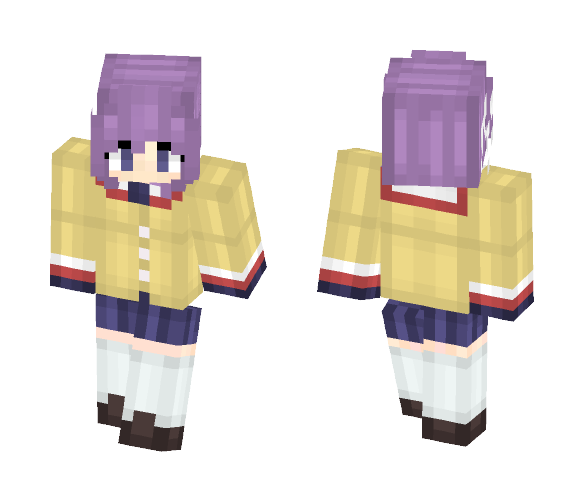 Ryou Fujibayashi- Clannad. :3 - Female Minecraft Skins - image 1