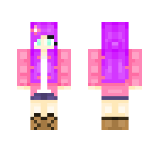Weird Purple - Female Minecraft Skins - image 2