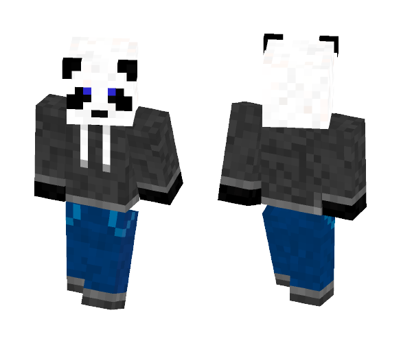 Panda Guy - Male Minecraft Skins - image 1