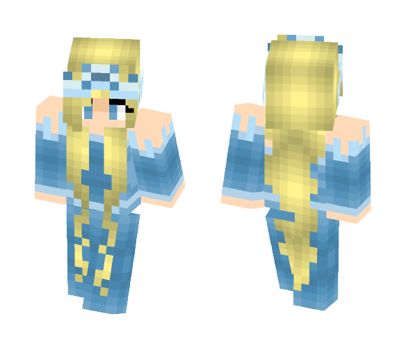 Snow Princess - Female Minecraft Skins - image 1