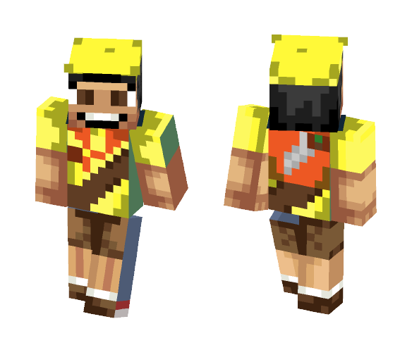 Russell l Up l Skin - Male Minecraft Skins - image 1