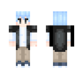 Blue Hair - Male Minecraft Skins - image 2