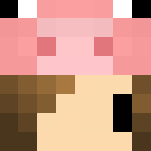 girl in pig wanzy - Girl Minecraft Skins - image 3