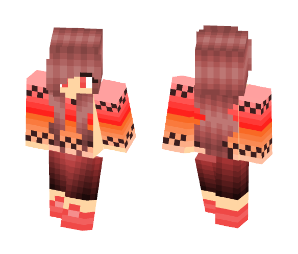 Thanksgiving Girl - Girl Minecraft Skins - image 1