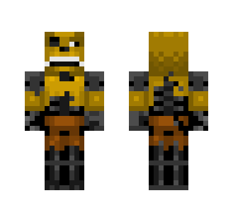GoldenFoxyFNAF - Male Minecraft Skins - image 2