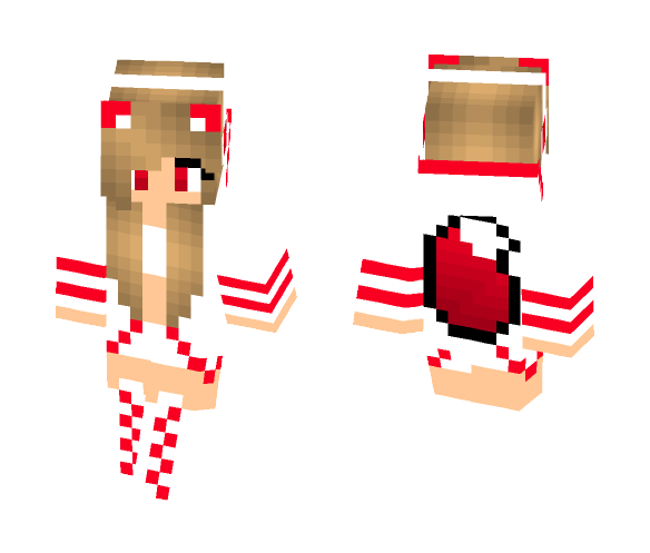 RedMangleGirlFNAF - Male Minecraft Skins - image 1