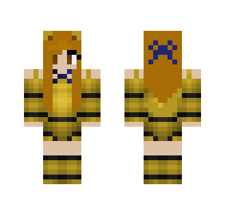 GoldenFreddyGirlFNAF - Male Minecraft Skins - image 2