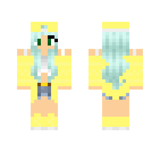 Cute summer girl - Cute Girls Minecraft Skins - image 2