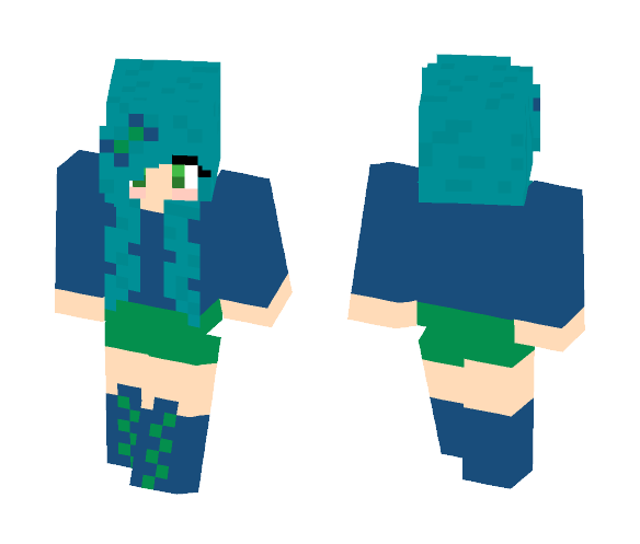 zombie_girl - Female Minecraft Skins - image 1