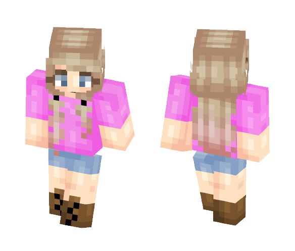 Farmyard Girl - Girl Minecraft Skins - image 1