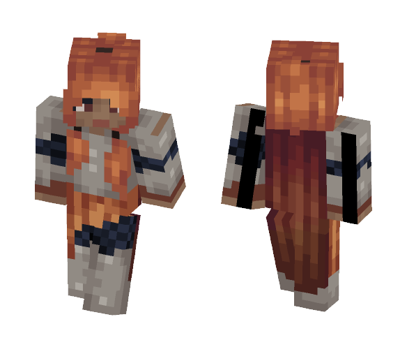 fire knight // rosieriley's contest - Female Minecraft Skins - image 1