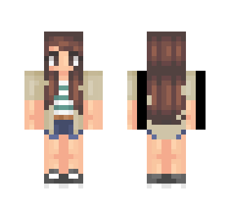 Simple Stripes - Female Minecraft Skins - image 2