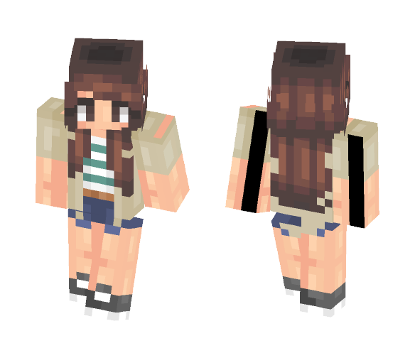 Simple Stripes - Female Minecraft Skins - image 1