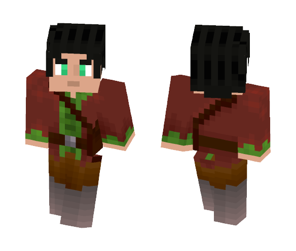 [LOTC] Human Adventurer Base - Male Minecraft Skins - image 1