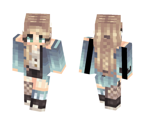 –«Sea Breezes»– - Female Minecraft Skins - image 1