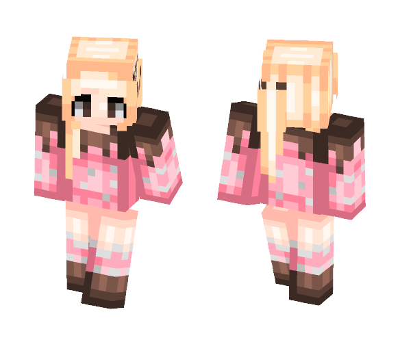 Chocolate Strawberry - Female Minecraft Skins - image 1