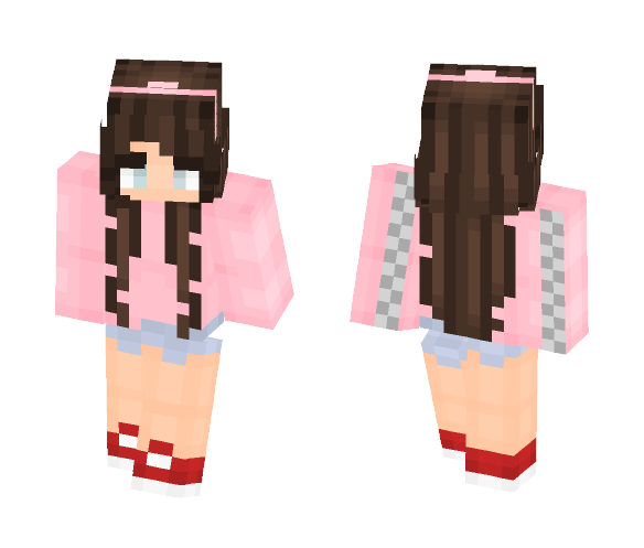 So Pink [Request] ~FliesAway - Female Minecraft Skins - image 1