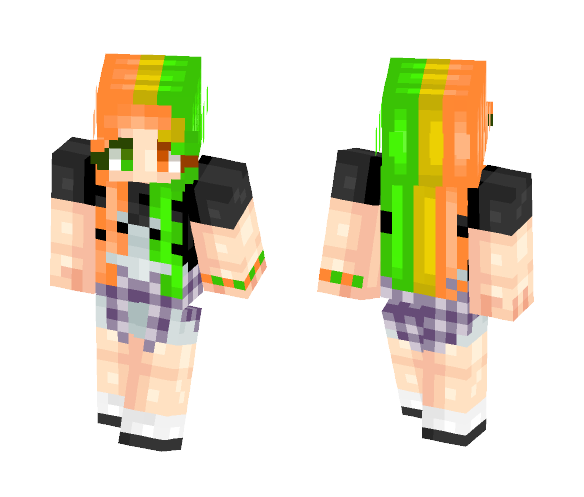 ♡ Coookie | Gummy Worm Girl ♡ - Girl Minecraft Skins - image 1