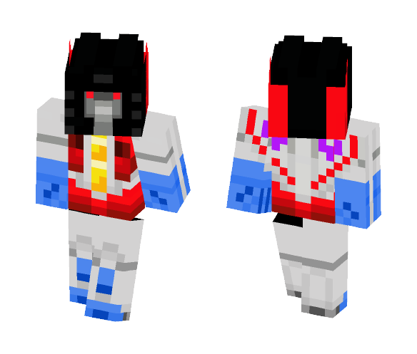 G1 Starscream skin - Male Minecraft Skins - image 1