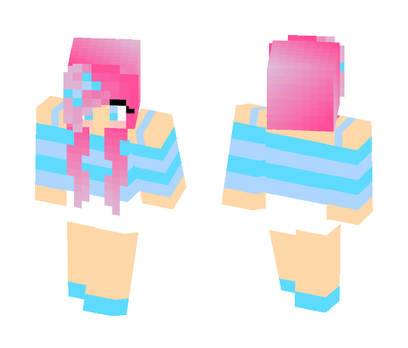 Pink girl skin