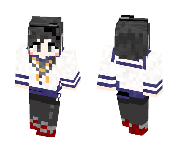Tokitsukaze from Kancolle - Female Minecraft Skins - image 1