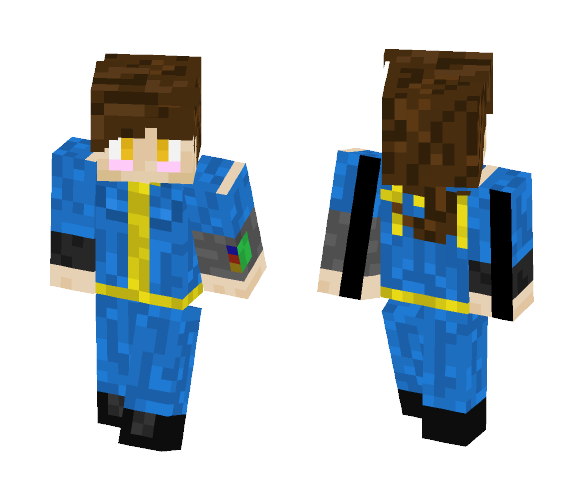 Fallout 3 Girl - Girl Minecraft Skins - image 1
