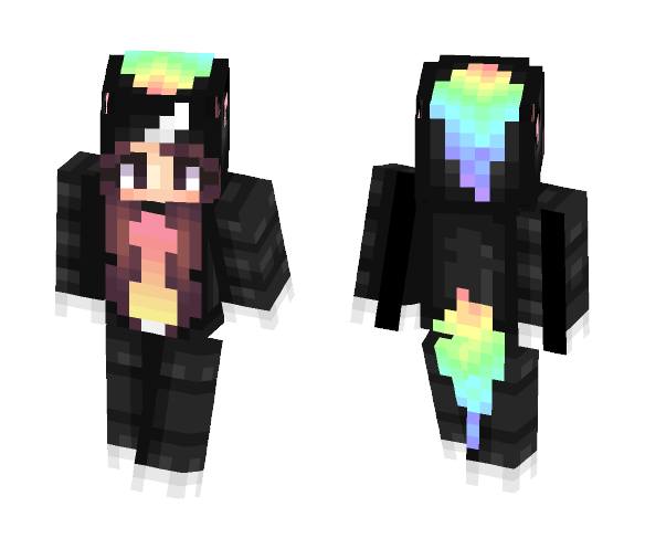 ɢʟʊʙs | Black Unicorn - Female Minecraft Skins - image 1