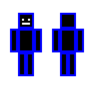 Blue neon skin - Male Minecraft Skins - image 2