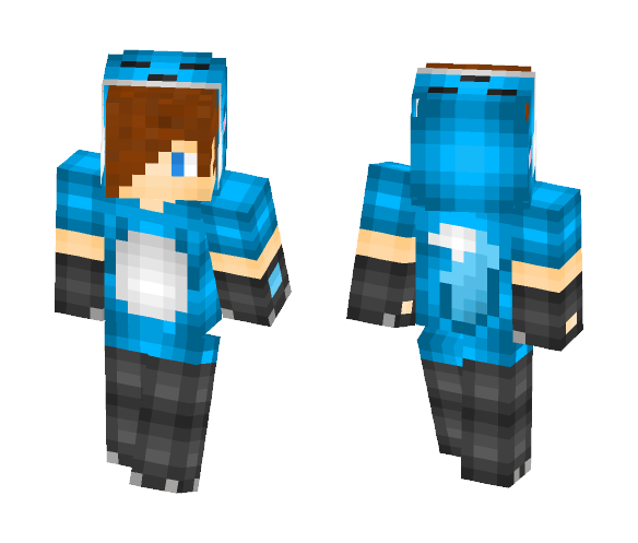 Blue Fox - Male Minecraft Skins - image 1
