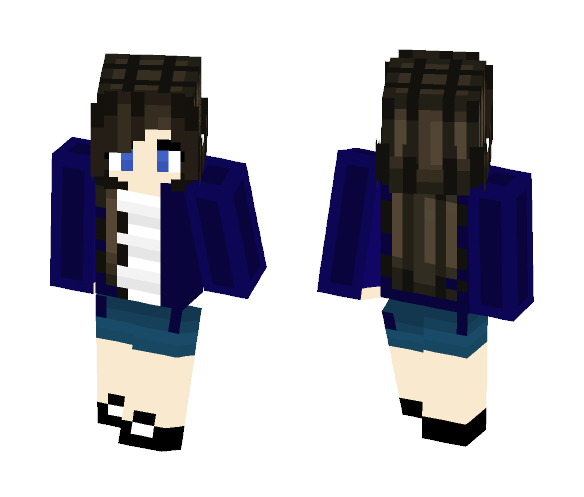 iFoxia - ~Violet~ - Female Minecraft Skins - image 1
