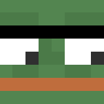 Pepe With Unibrow - Male Minecraft Skins - image 3