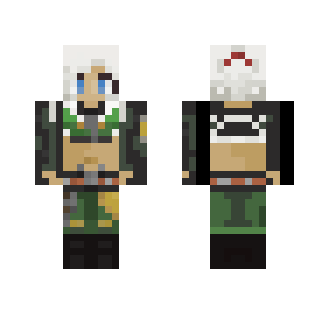 Female Warrior ϟ - Female Minecraft Skins - image 2