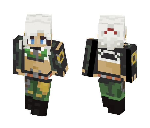 Female Warrior ϟ - Female Minecraft Skins - image 1
