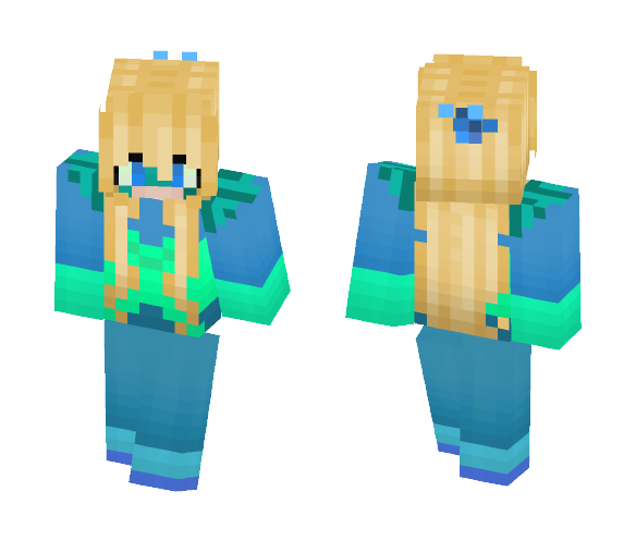 Peacock Miraculouls - Female Minecraft Skins - image 1