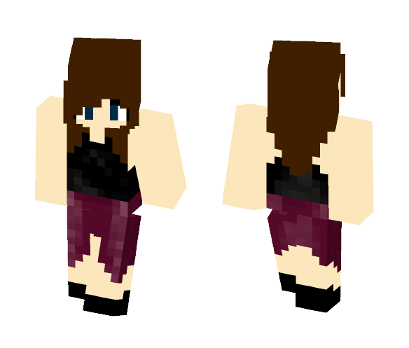 My first girl xD - Girl Minecraft Skins - image 1