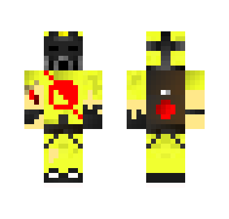Scarred Hazmat Guy - Male Minecraft Skins - image 2
