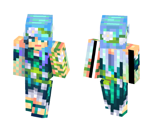 Floral Fairy - Female Minecraft Skins - image 1
