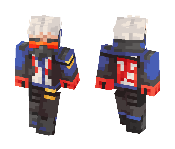 Soldier: 76 - Male Minecraft Skins - image 1